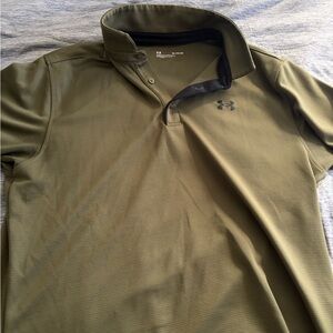 Under Armour Men's Green Polo Shirt